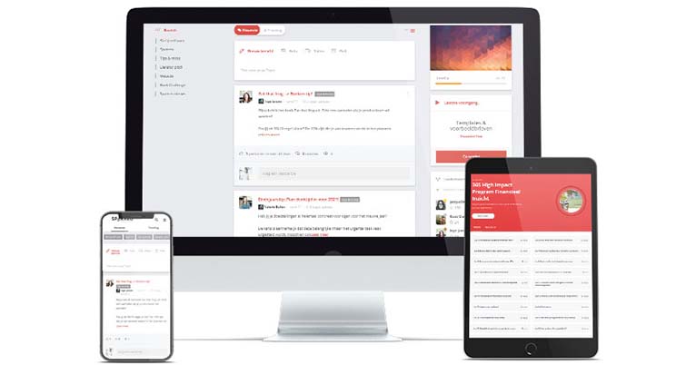 Sparreo groeiprogrammas exclusieve community