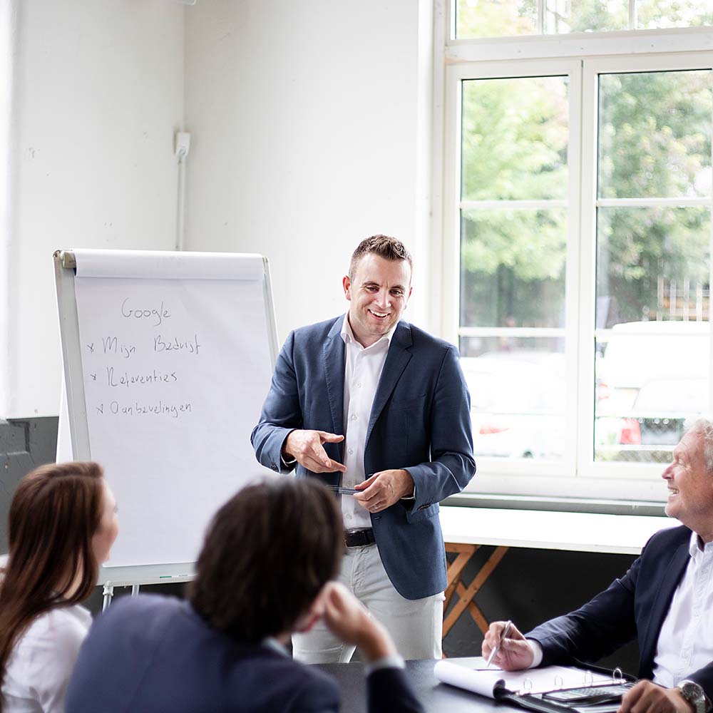Sparreo groeiprogrammas strategiesessies